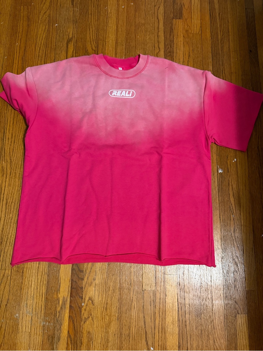 Pink Ombre Short Sleeve Tee